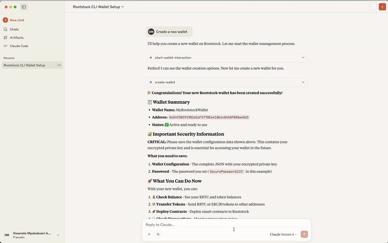 Create New Wallet Prompt
